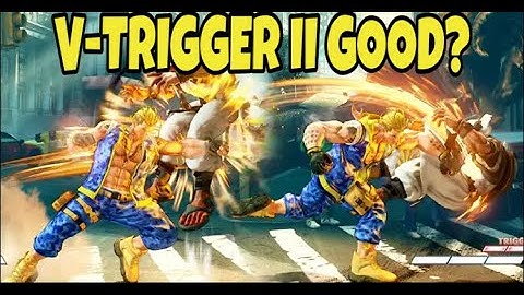 SFV Luke V-Trigger II hits hard!