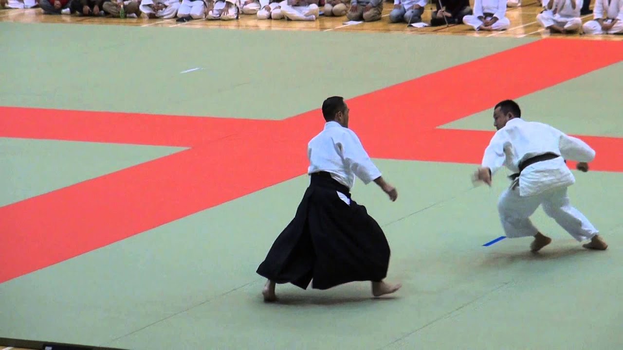 第57回演武会 養神館 合気道 龍 安藤先生 12 Demo Yoshinkan Aikido Ryu Ando Sensei Youtube