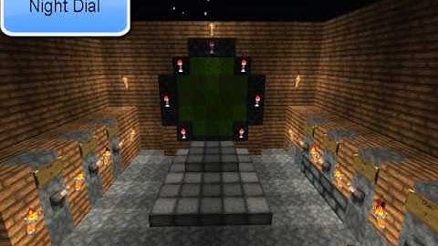 Stargate Dialing in minecraft
