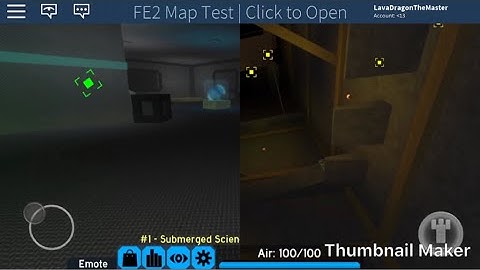 Fe2 test map submerged science + mineshaft madness
