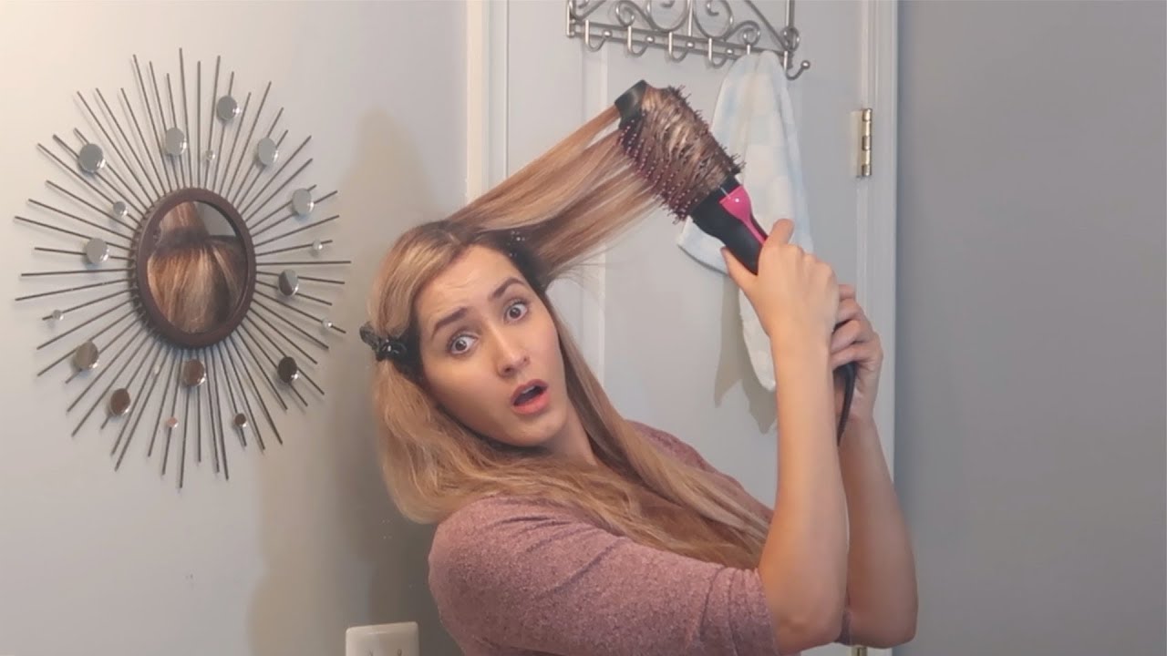 جربت مشطة الشعر ريفلون اللي كلشي طلبها 😱😍