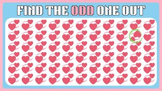 HOW GOOD ARE YOUR EYES? 👁 #15 I Find The Odd Emoji Out 🥰 I Emoji Edition #2