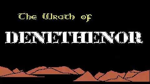 C64 PROBLEM The Wrath of Denethenor By Sierra Online Disks2 with 2Sides each 1986 COMMODORE 64