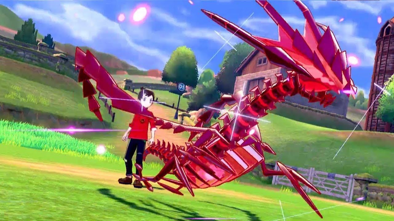 Shiny Eternatus Gameplay Pokemon Sword And Shield Youtube