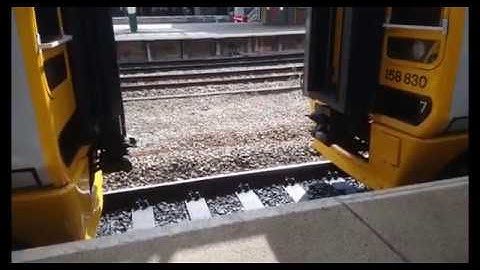 RARE TfW Class 158s Coupling At Chester - 18/07/2019