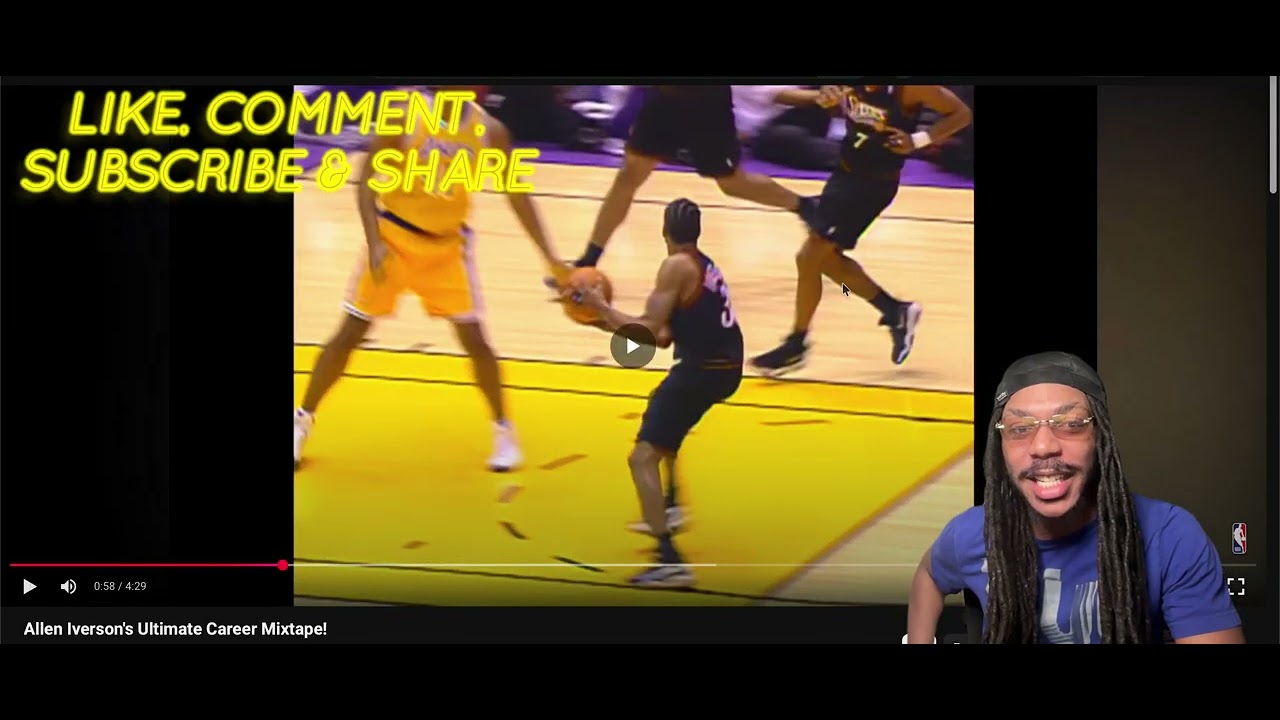 TRIZZY РЕАКЦИЯ НА ВЕЛИЧАЙШИЙ В КАРЬЕРЕ МИКСТЕЙП АЛЛЕНА АЙВЕРСОНА!!!!! БОЖЕ МОЙ!!!