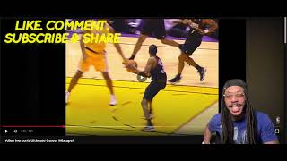 TRIZZY REACTS TO ALLEN  IVERSON'S ULTIMATE CAREER MIXTAPE!!!!! HEESS HIMMMM!!!