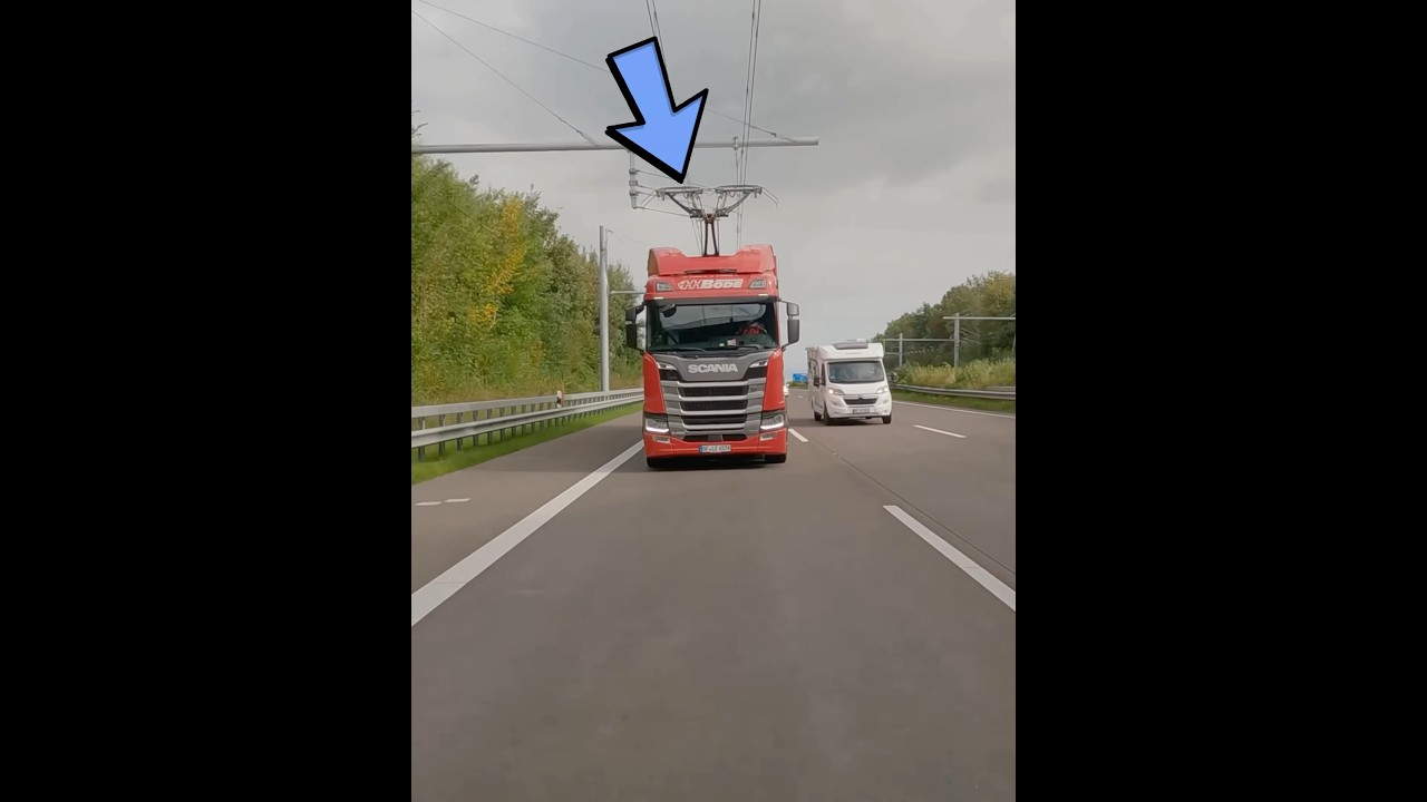 Hybrid Trucks Recharge Like Trains!