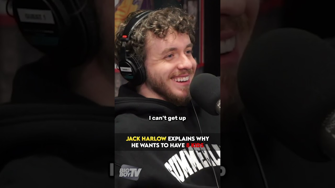 Jack Harlow Reveals Why He Wants 8 Kids