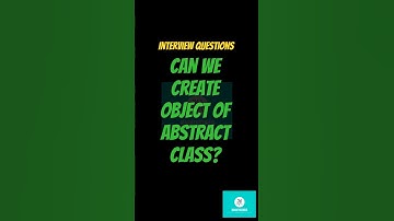 Can We Create Object of Abstract Class in Java?🤔 | Java OOP Explained in 9s. #coding #interview