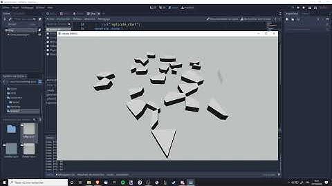 Random terrain generator using voronoi diagram in Godot 3.2