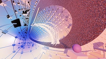 Speed of light in Ring - moving with speed of light in Ring like structure [360° video]