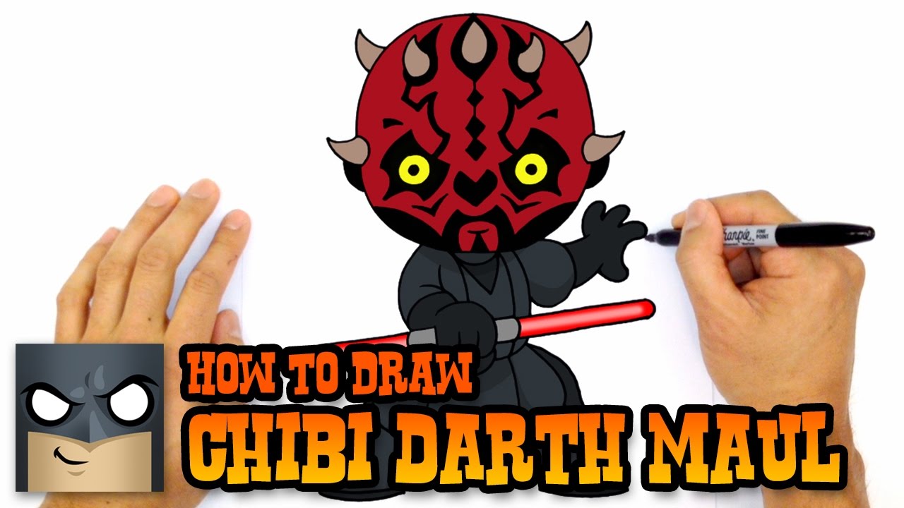 How to Draw Darth Maul | Star Wars - YouTube