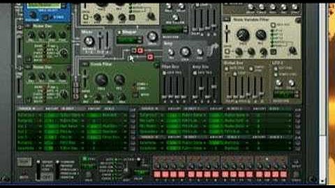 Reason 4 - Thor synthesizer (presets) [PS:Loud Sound!]