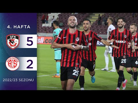 Gaziantep FK (5-2) Fraport TAV Antalyaspor | 4. Hafta - 2022/23