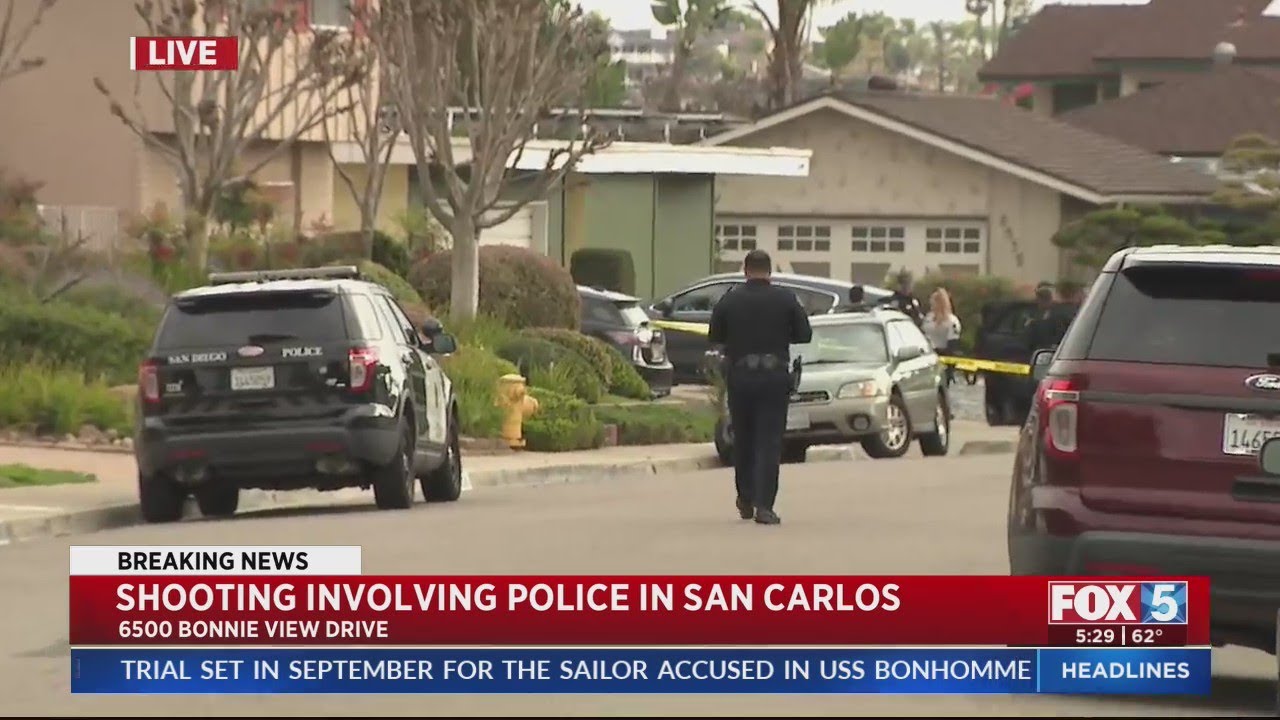 Shooting Involving Police In San Carlos YouTube