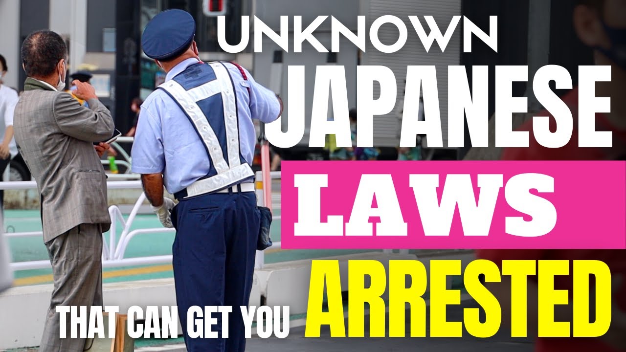 Unknown Japanese Laws That Can Get You Arrested