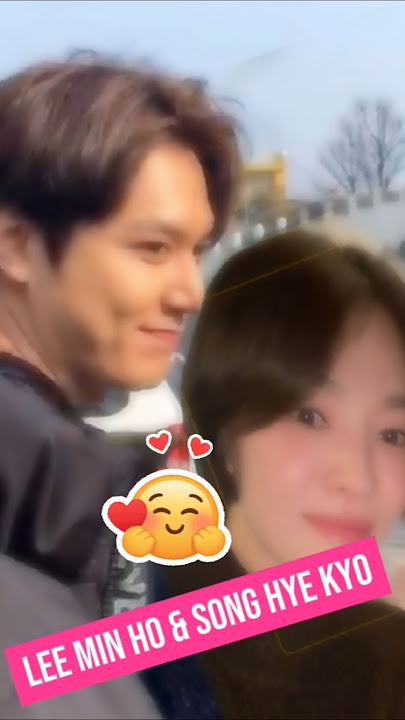 Lee Min Ho and Song Hye Kyo Spotted Together in Public!