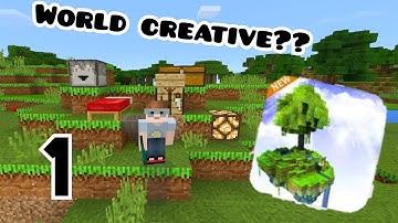 World Creative: Building game - Survival gameplay ep:1 (Android iOS LOOK)