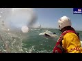 Dramatic footage by RNLI Mudeford as the Alchemist yacht sinks  Isle of Wight Radio   YouTube