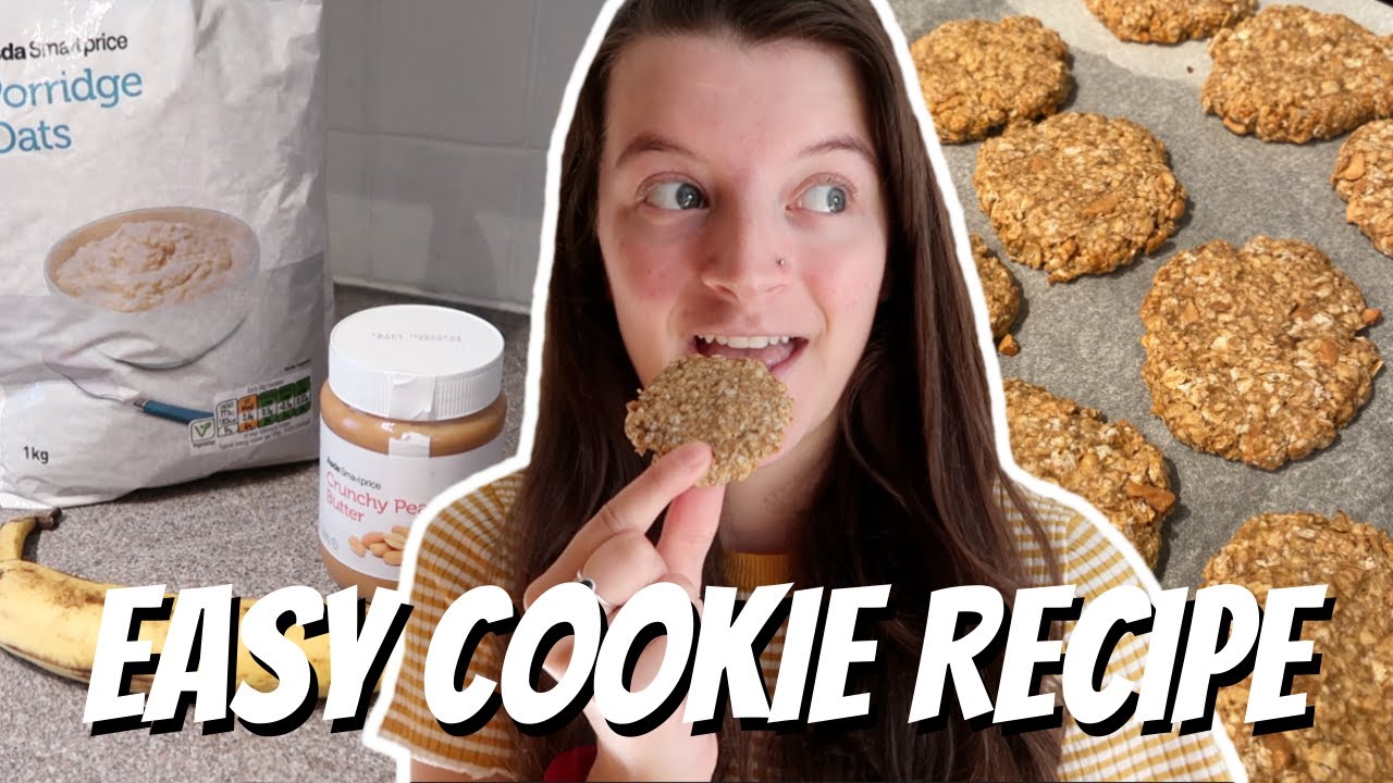 THREE INGREDIENT COOKIE RECIPE // Living on £1 a Day for 5 Days (Day 2