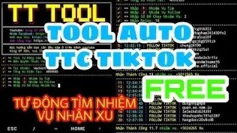 Tool Auto Tương Tác Chéo TikTok Tự Động Mở Nhiệm Vụ Và Nhận Xu | Auto Tds, Tool Auto, Auto TTC