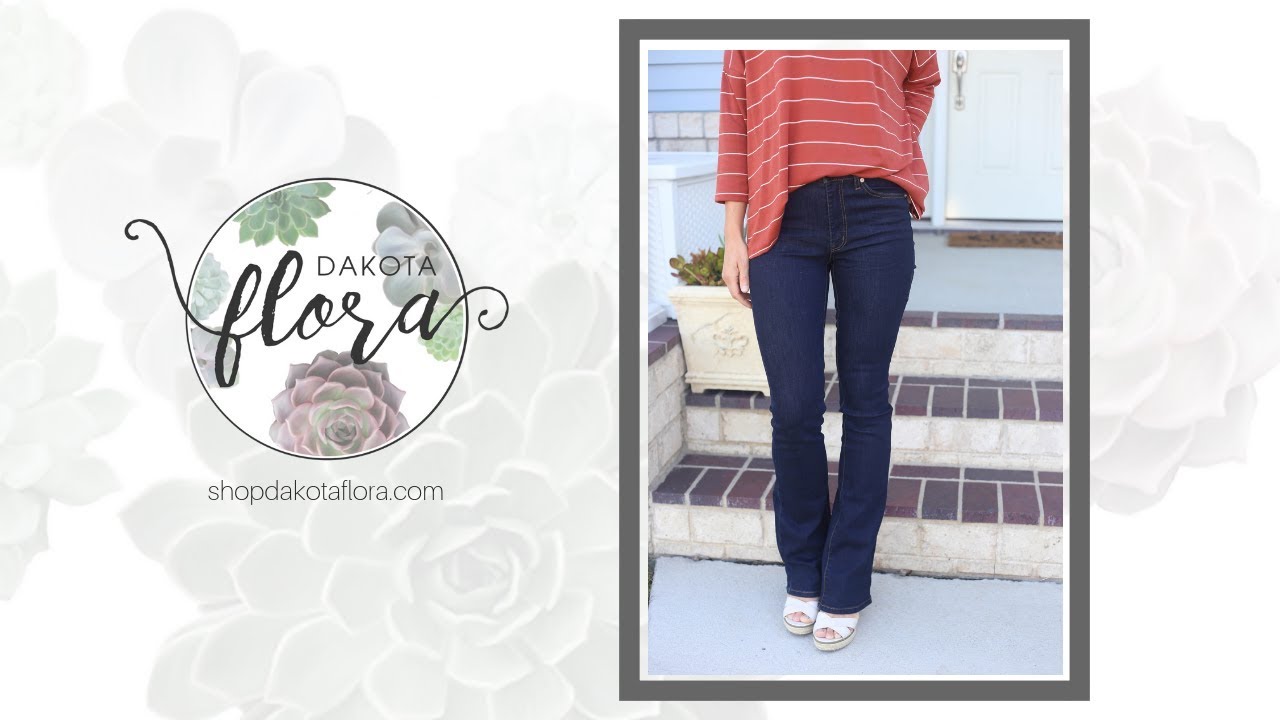 boutique shopping madrid Willow Stretchy Flare Denim