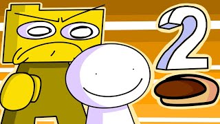 Ron Bob e um hamburguer no pao de cachorro quente 2