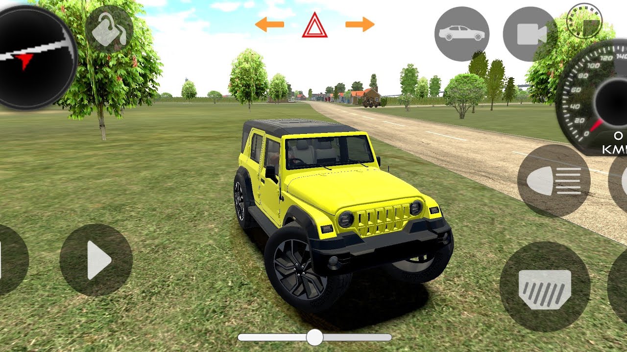 Modify Mahindra Thar Game ( Gadi wala game ) Games :  Game Play Android Gameplay 2026