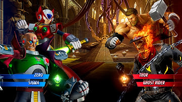 ZERO, SIGMA VS THOR, GHOST RIDER - Marvel vs. Capcom: Infinite All Characters Unlock