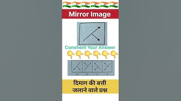 mirror Image #uppcs #gyansir #upcs #csat #counting #reasoning #ssc #viral #uppcs #shorts #trending