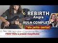 REBIRTH - SOLO | AULA COMPLETA + TABS - Angra (como tocar)