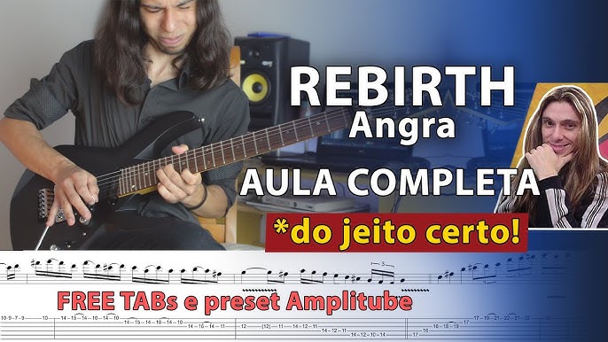 APRENDA O SOLO DE REBIRTH do Angra