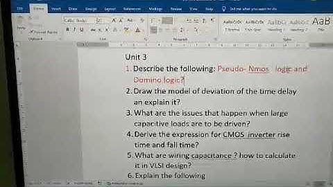 important questions of VLSI. JNTUH@hopandlearnwithafreen2257
