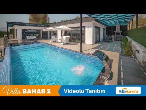 Villa Bahar 2 Lüks Isıtmalı Havuzlu Saunalı Buhar Odalı Kiralık Villa