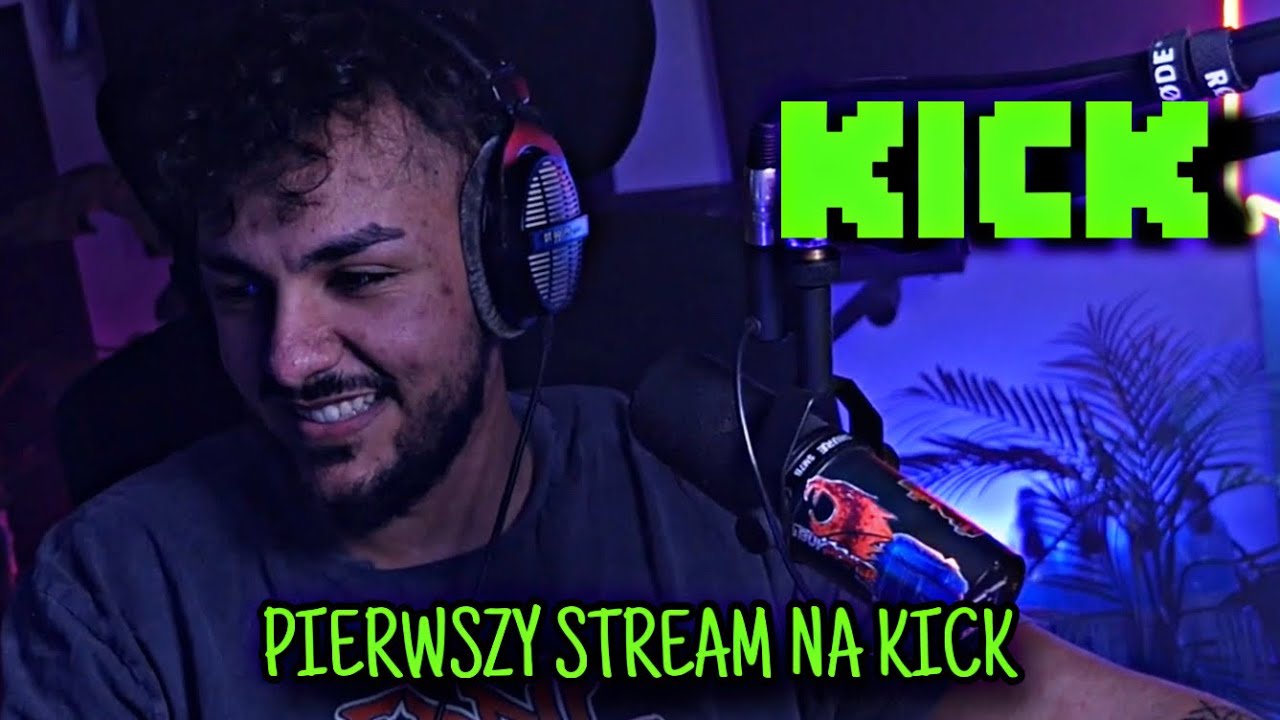 🟢MERGHANI PIERWSZY STREAM NA KICK