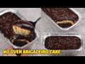 Brigadeiro Chocolate Cake! [ No Oven, No Bake, No Mixer ]