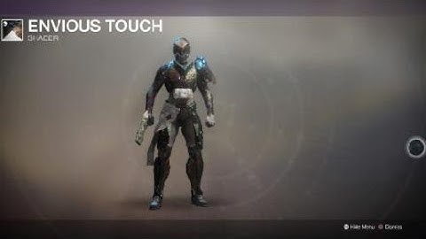 Destiny 2 Titan with Holdfast Armor and Envious Touch Shader