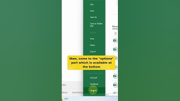 How to Enable Dark Mode in Microsoft Excel #msexcel #exceltips #shorts #excel