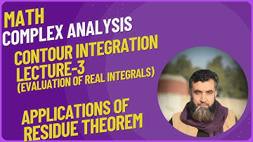 Complex Analysis- Contour Integration | Application of Residue Theorem Lecture 3| Belief physics