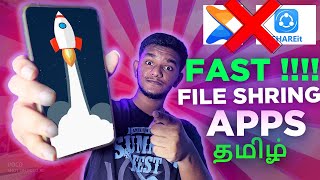 Top 5 Best Non Chinese File Sharing app for android | TAMIL | shareit xender