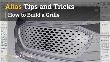 Alias Tips and Tricks 9 - How to Build a Grille