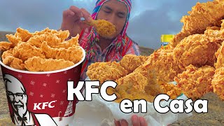 La Receta Secreta KFC estilo Popeye´s Fácil y Rápido de hacer en Campo o en tu CASA - cholo aquiles