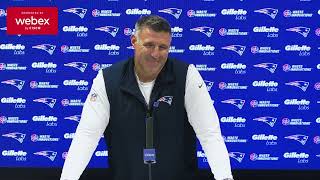 Mike Vrabel: "We Ask Everyone to Prepare as a Starter." | Patriots Press Conference