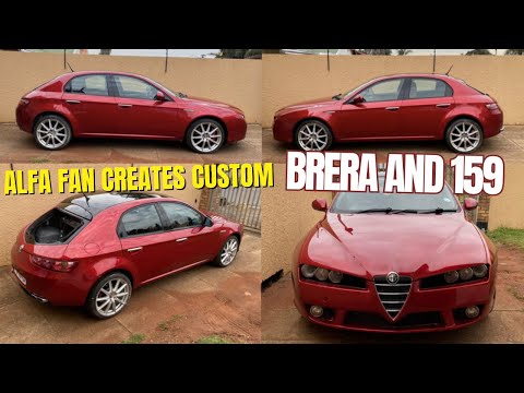 Alfa Romeo Fan Combines Brera and 159 To Create A Five door Hatchback