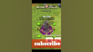 Upgrading WizaRd ToweR || level 1 to level 14 ||