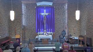 March 30,  2025 at 12:30 pm Sunday Mass from St. Albert the Great Chapel
