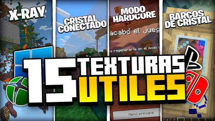 TOP 25 TEXTURE PACKS para MINECRAFT 1.19 - 1.19.4 (JAVA, BEDROCK y  PE)😱PAQUETE DE TEXTURAS 1.19.73 