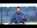 Sunday Evening message by Associate Pastor Gary Jones