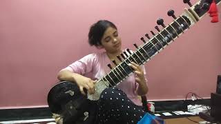 SANSKRATI WAHANE " SITAR " Tu jahan jahan chalega mera saya